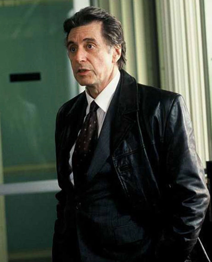 Al Pacino Insomnia Leather Trench Coat
