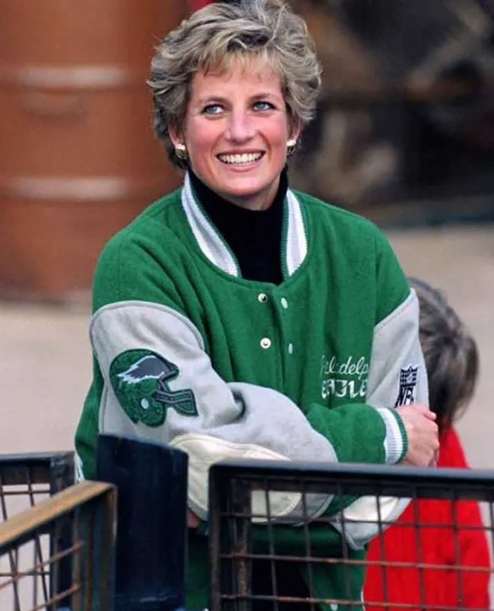 Princess Diana Philadelphia Eagles Jacket