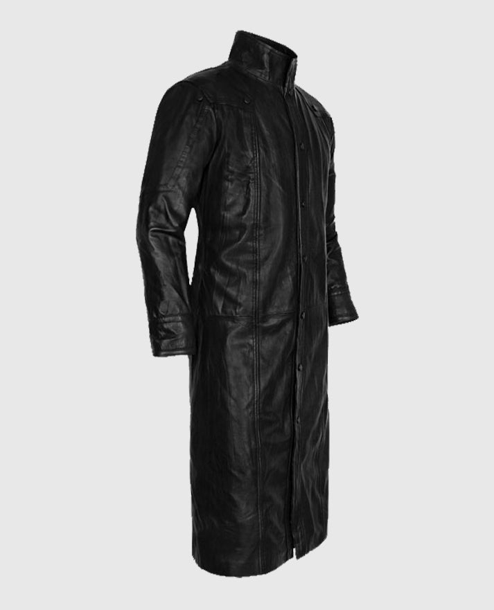 The Avengers Nick Fury Leather Trench Coat