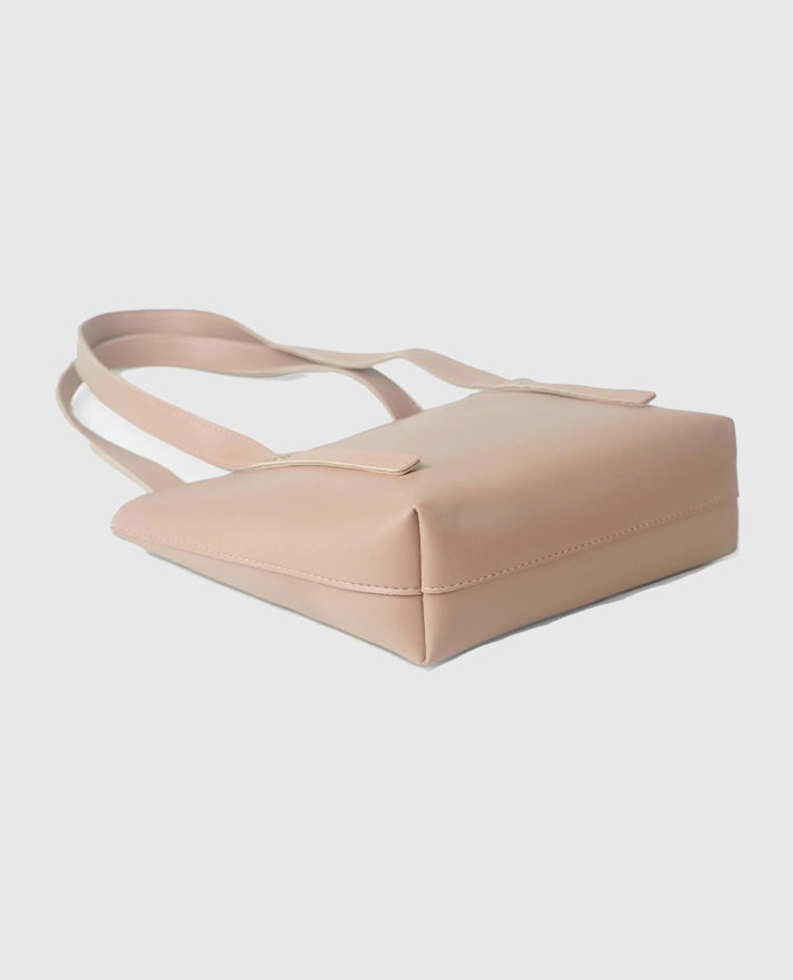 Falcon Peach Tote Set of 3 Bag