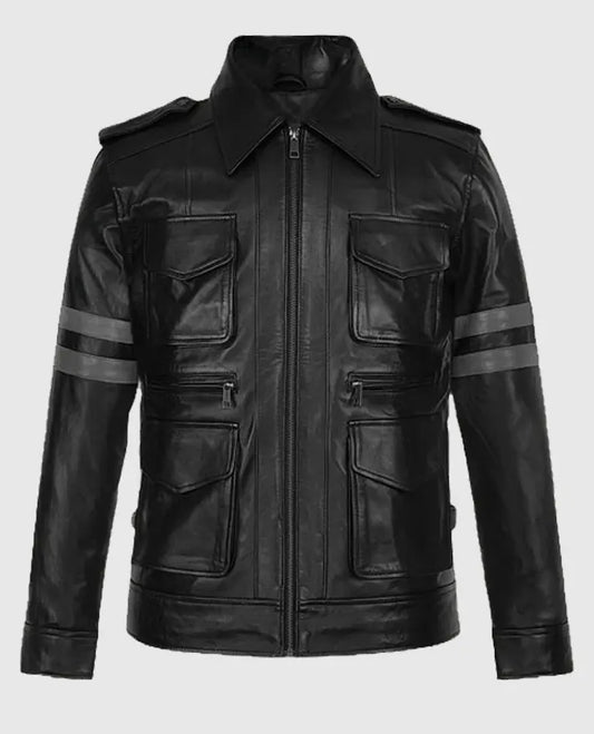 Resident Evil 6 Leon Kennedy Leather Jacket