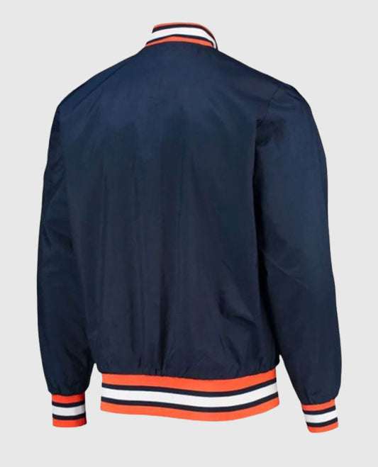 Detroit Tigers Blue Varsity Jacket