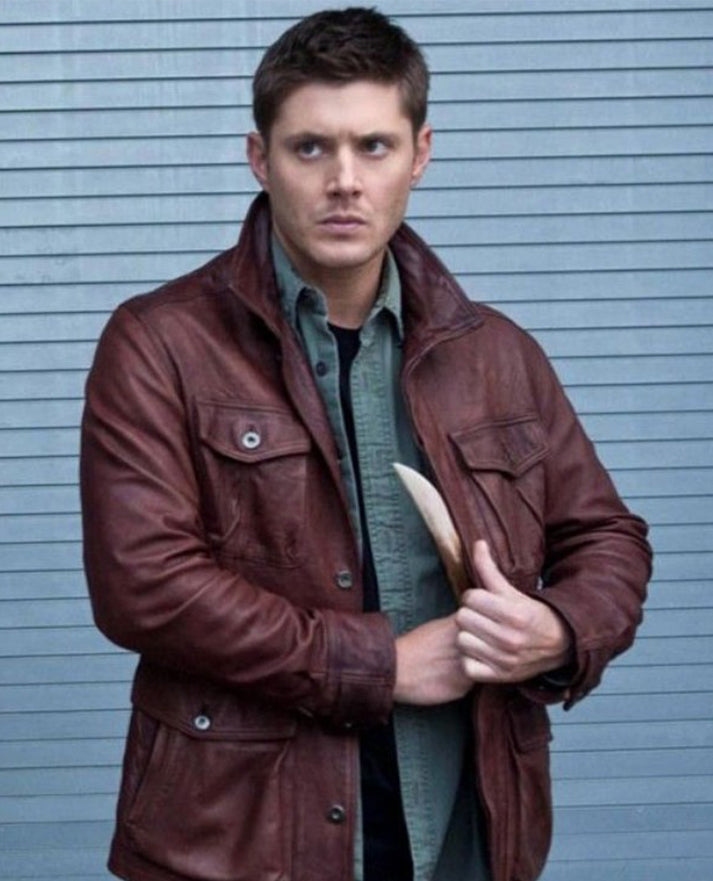 Supernatural Season 7 Dean Winchester Leather Jacket