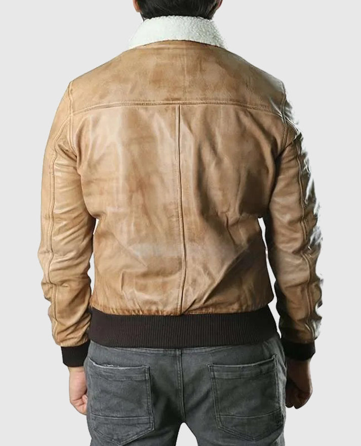 Vito Scaletta Mafia 2 Leather Brown Jacket