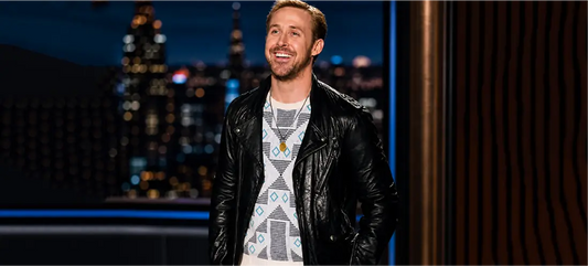 How Ryan Gosling Blends Classic Jackets With Modern Style