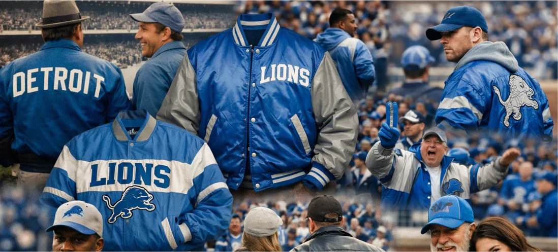The Legacy of Detroit Lions Jackets: How They Became Fan Favorites