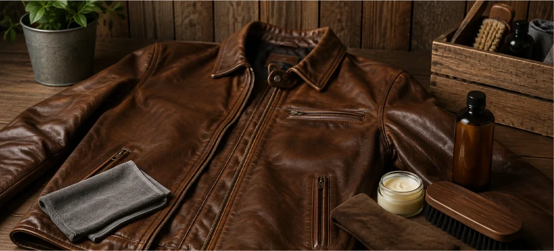 How to Clean and Maintain a Leather Jacket: Complete Care Guide