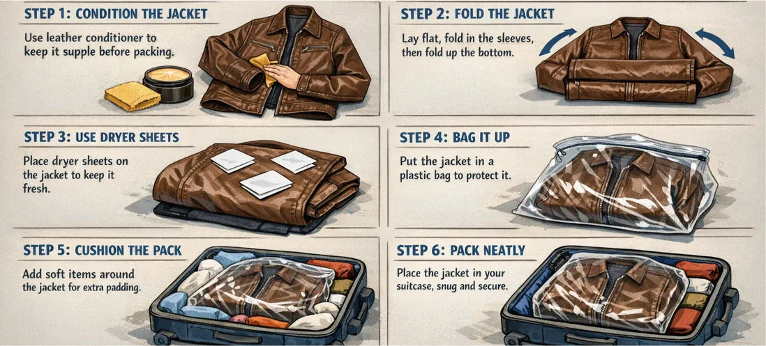 How to Pack a Leather Jacket: 2025 Guide