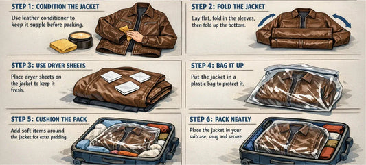 How to Pack a Leather Jacket: 2025 Guide