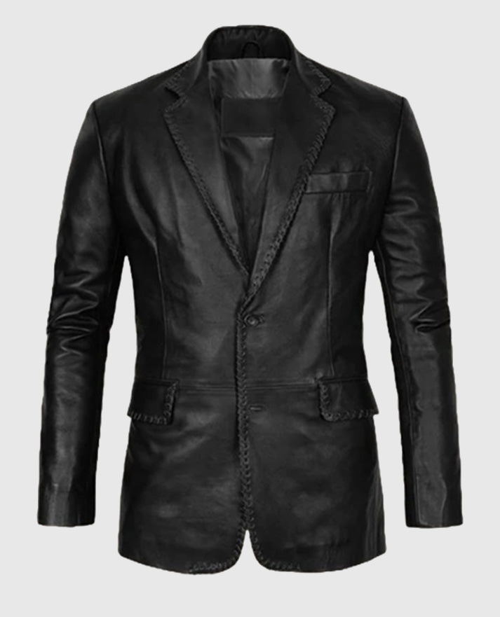 Men's Leather Medieval Blazer
