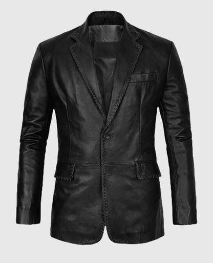 Men's Leather Medieval Blazer
