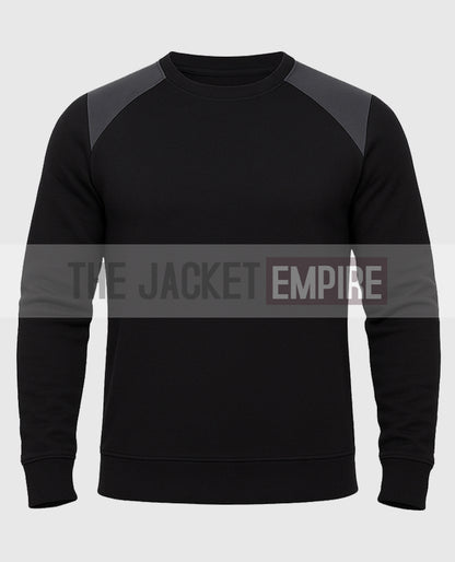 Red One Dwayne Johnson Black T-shirt