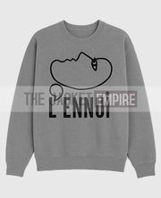 Shrinking S02 Christa Miller Grey Oversized Sweatshirt
