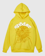 SP5DER Web Suit Hoodie Rhinestone