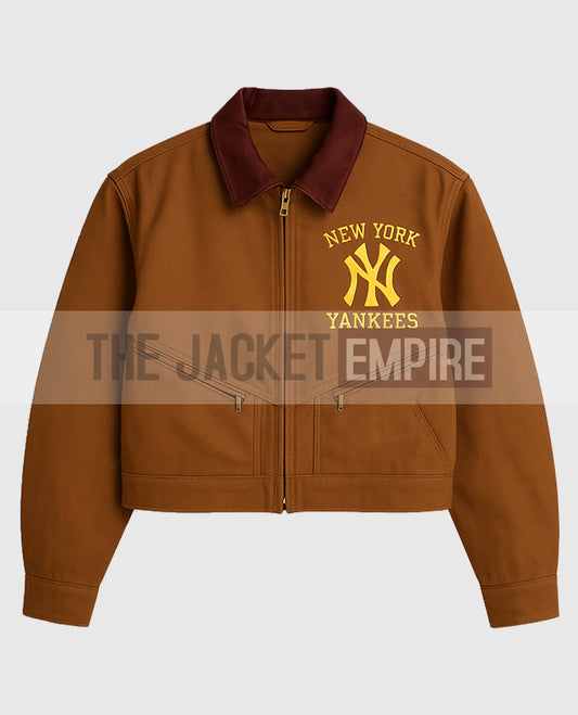 Vintage Carhartt x NY Yankees Crop Jacket