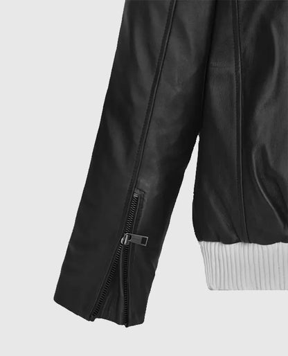 Sebastian Stan Leather Jacket