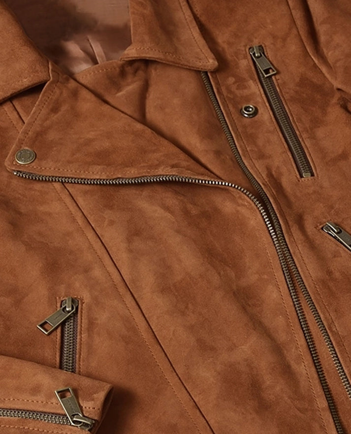 Vanessa Hudgens Brown Leather Jacket