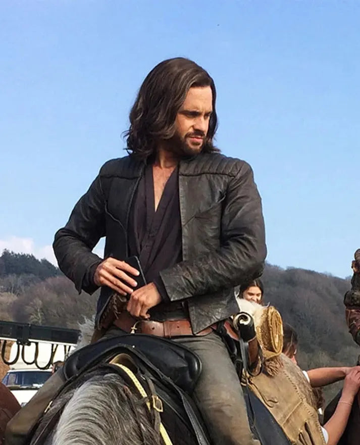 Tom Riley Da Vinci's Demons Leather Jacket