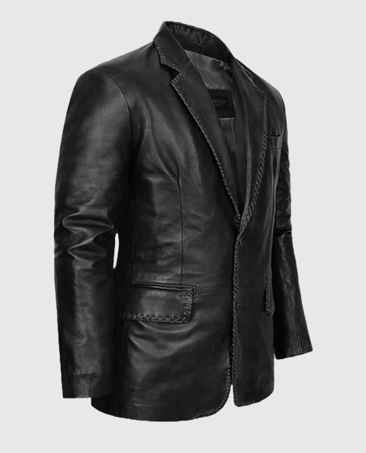 Men's Leather Medieval Blazer
