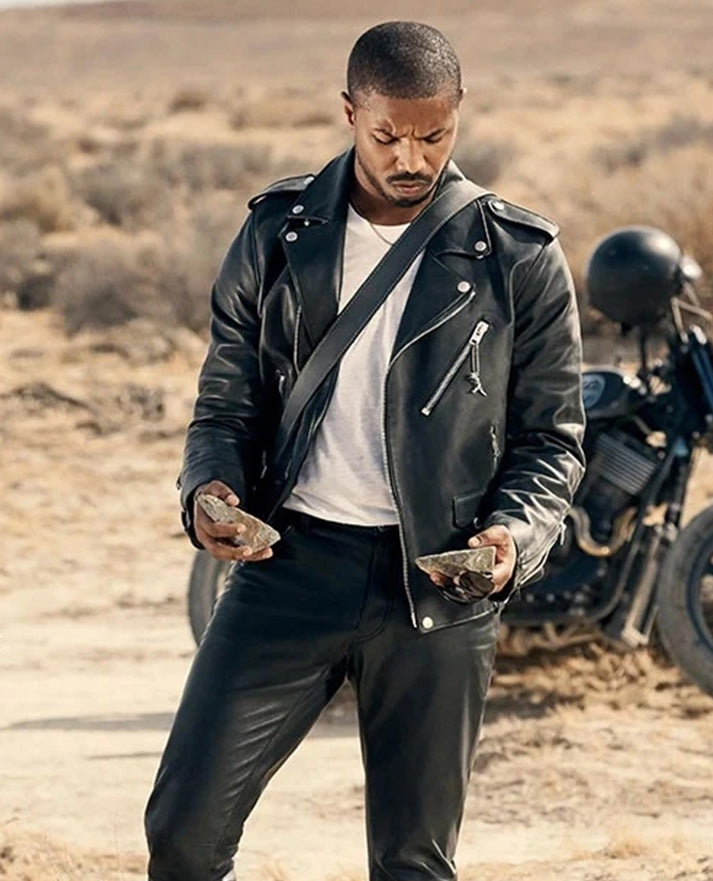 Michael B. Jordan Leather Jacket