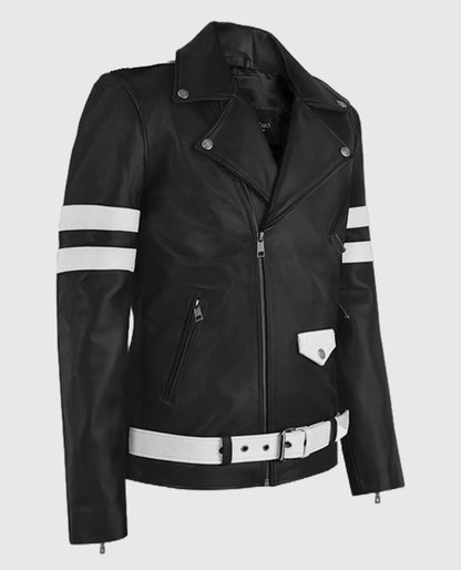 Men's Monza Biker Leather Jacket