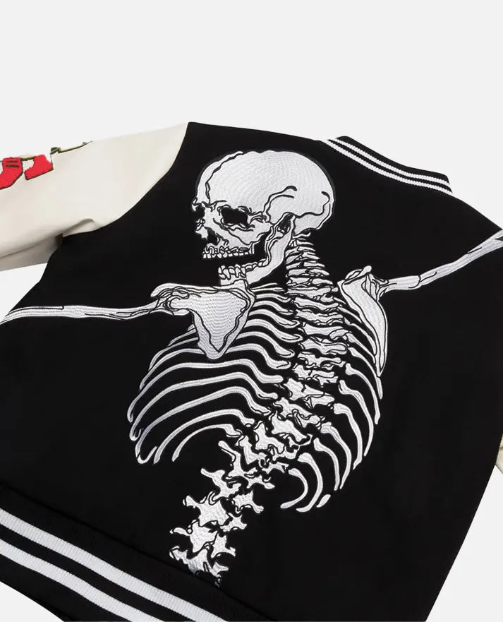 Godspeed Skull Rod Halloween Bomber Jacket