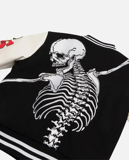 Godspeed Skull Rod Halloween Bomber Jacket