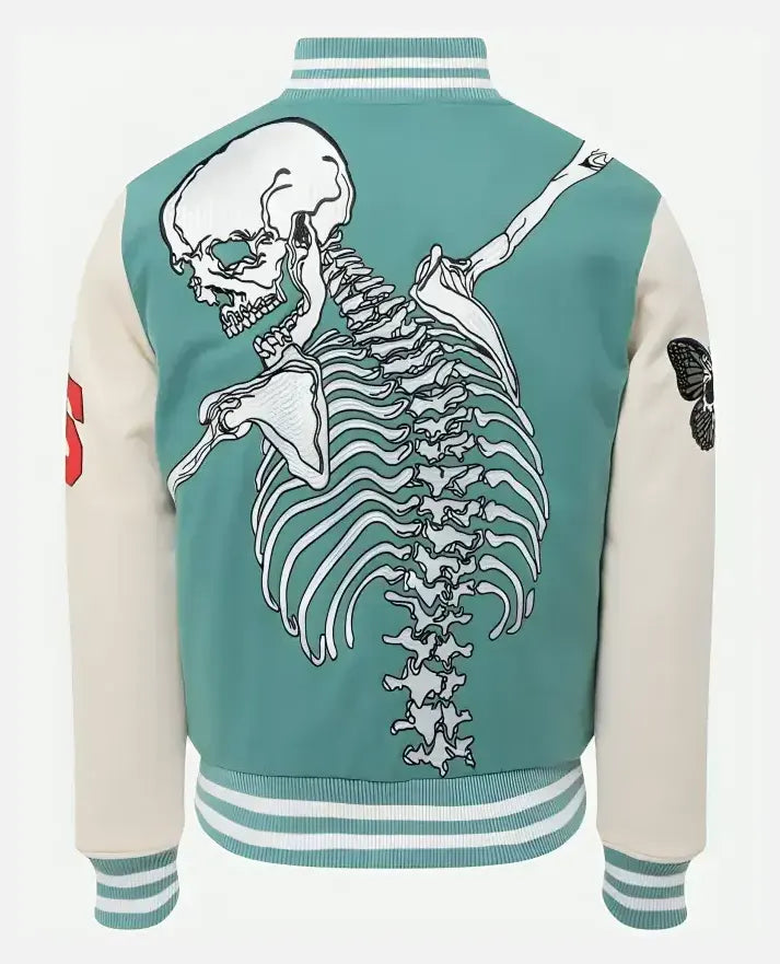 Godspeed Skull Rod Halloween Bomber Jacket