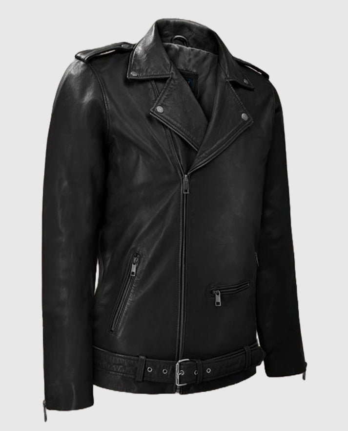Men's Riding Rutland Black Leather Jacket