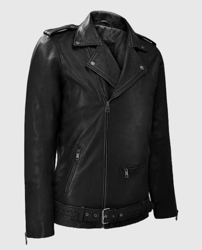 Men's Riding Rutland Black Leather Jacket