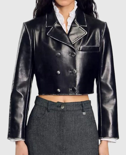 Drew Barrymore Show Christina Ricci Leather Jacket