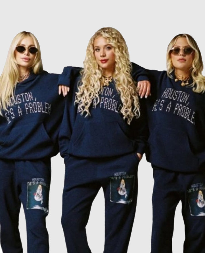 Houston, He's a Problem Racer Hoodie