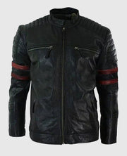 Fight Club Tyler Durden Retro Leather Jacket