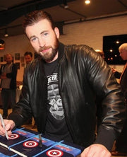 Chris Evans Leather Jacket
