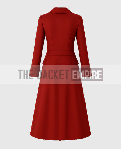 Princess Kate Middleton Red Coat