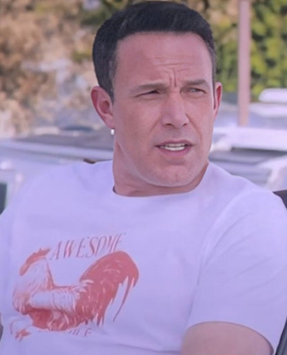 Ben Affleck The Accountant 2 White T-Shirt