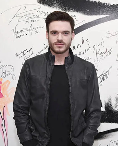 Richard Madden Leather Jacket