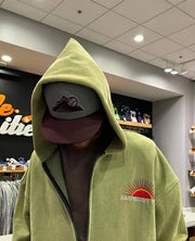 Gv Gallery Raspberry Hills Zip-Up Hoodie