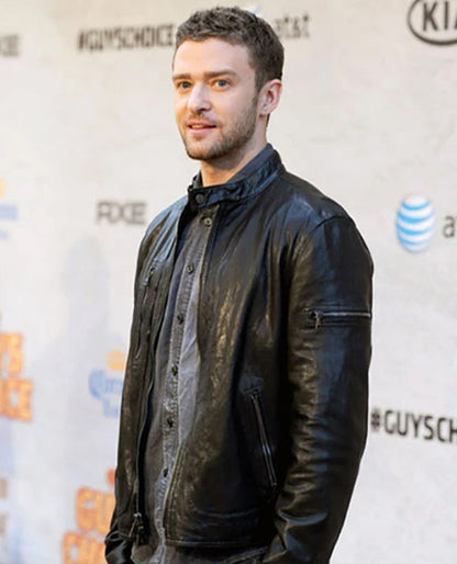 Justin Timberlake Guys Choice Awards Leather Jacket