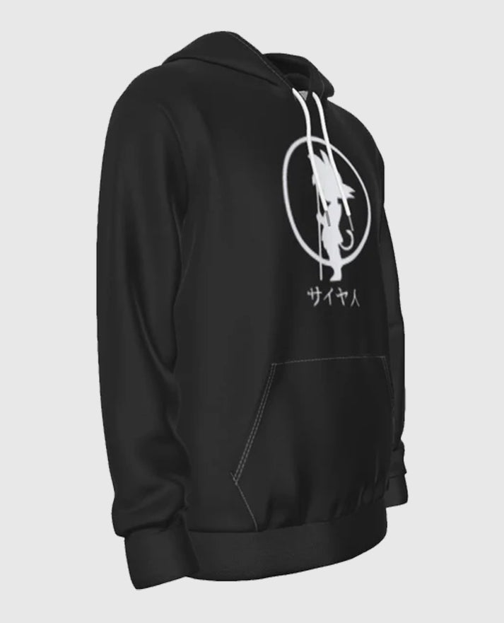 Dragon Ball Z White Shadow Kid Goku Hoodie