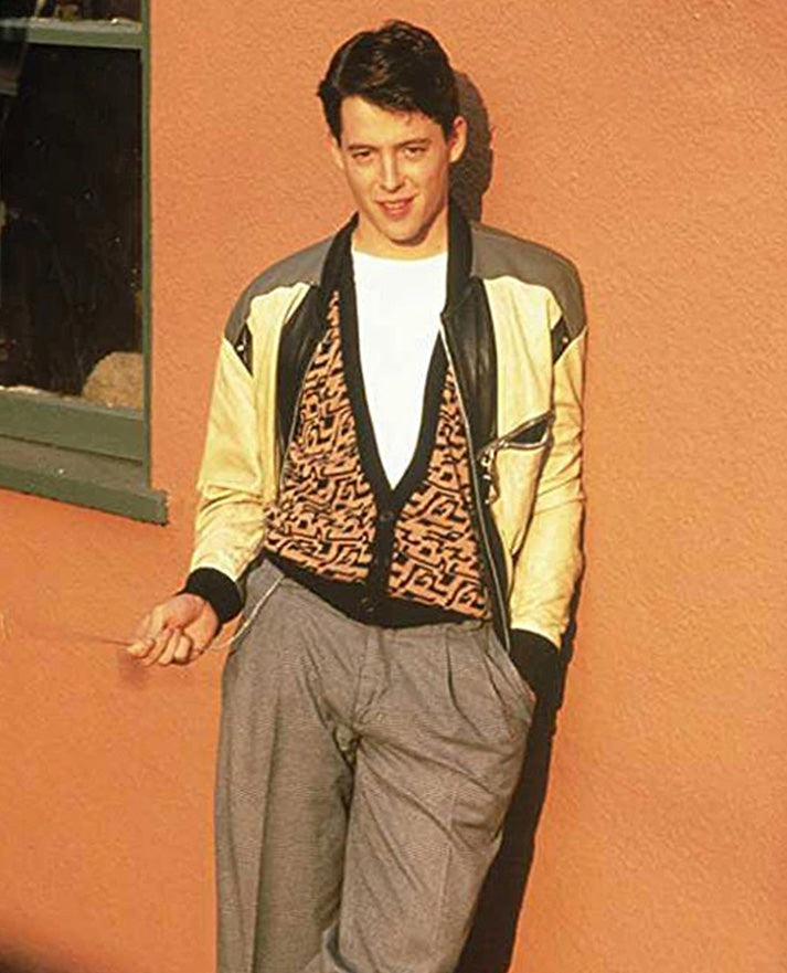 Ferris Bueller's Day Off Leather Jacket