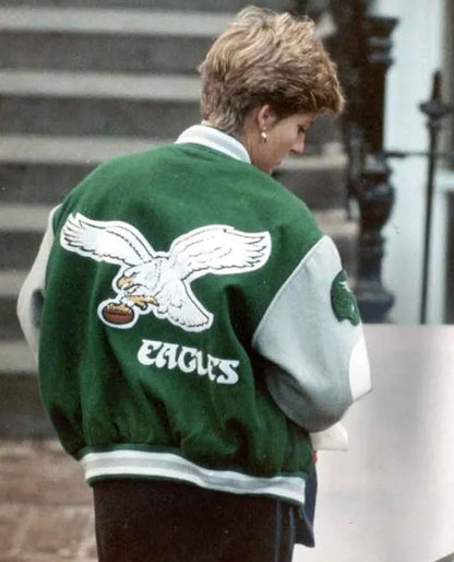Princess Diana Philadelphia Eagles Jacket