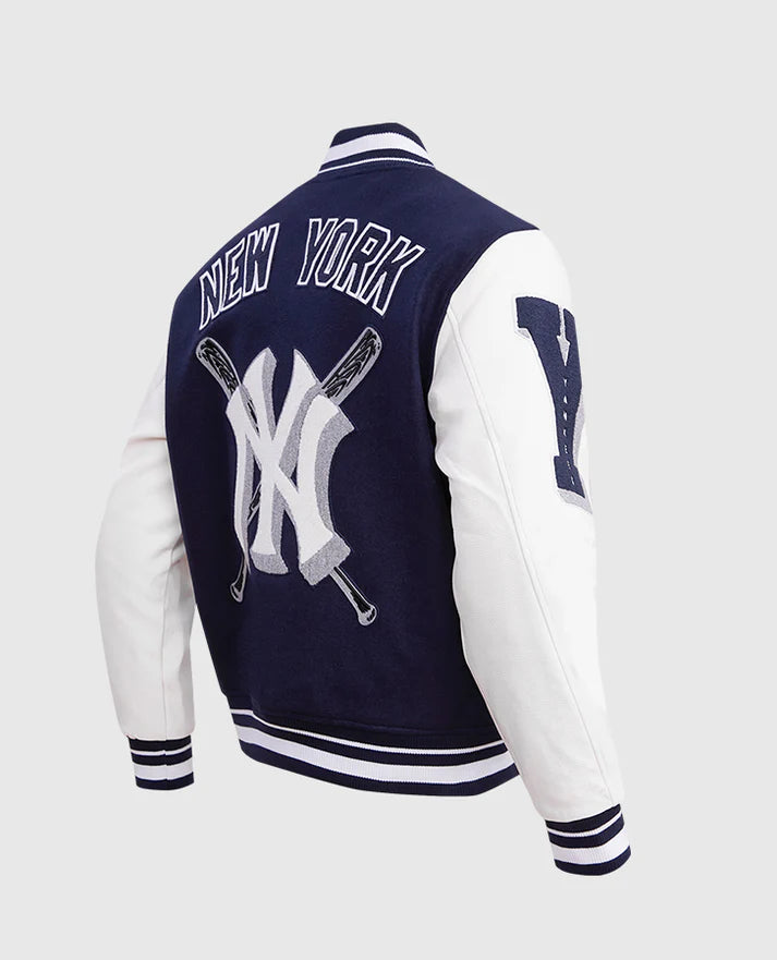 MLB New York Yankees Men's Blue Varsity Jacket