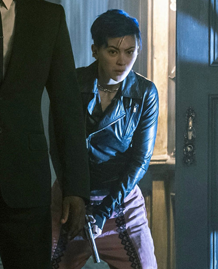 Jessica Henwick The Matrix Resurrections Leather Jacket