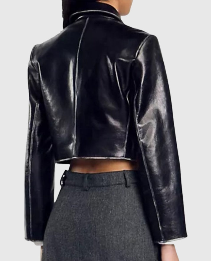 Drew Barrymore Show Christina Ricci Leather Jacket