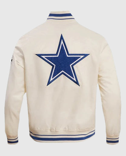 Dallas Cowboys Retro Classic Rib Jacket