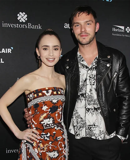 Nick Jonas Leather Jacket