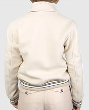 Amiri Bones Letterman Wool Jacket