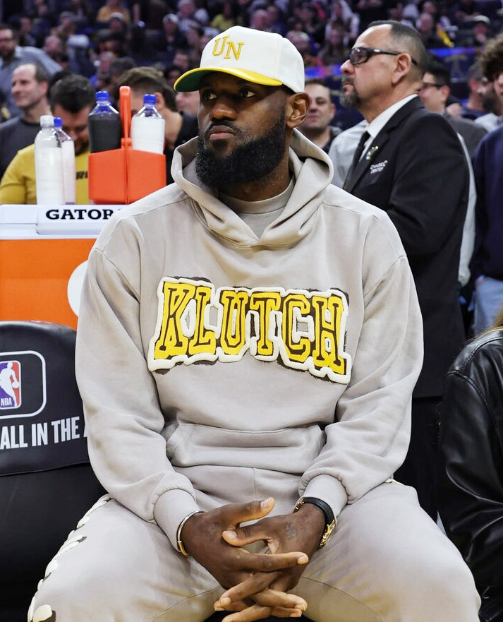LeBron James Klutch Beige Hoodie