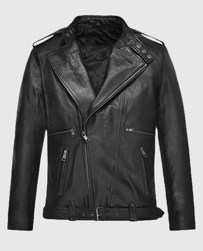 Kevin Hart Black Leather Jacket